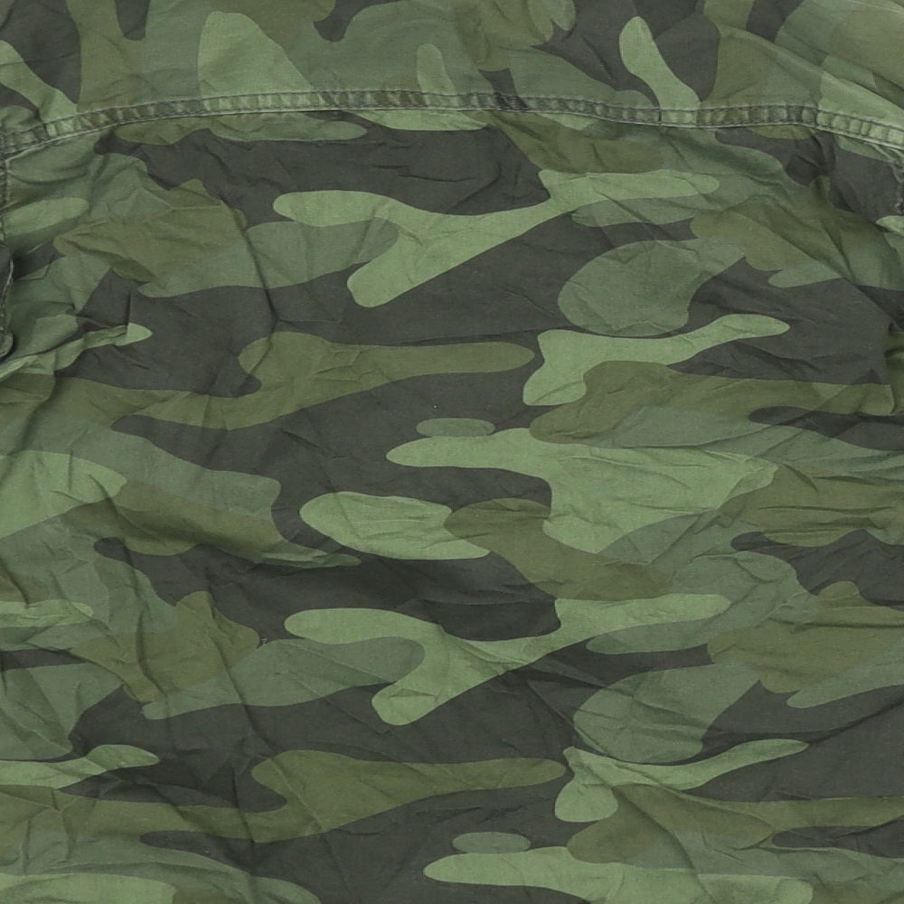 NEXT Boys Green Camouflage Basic Jacket Jacket Size 8 Years