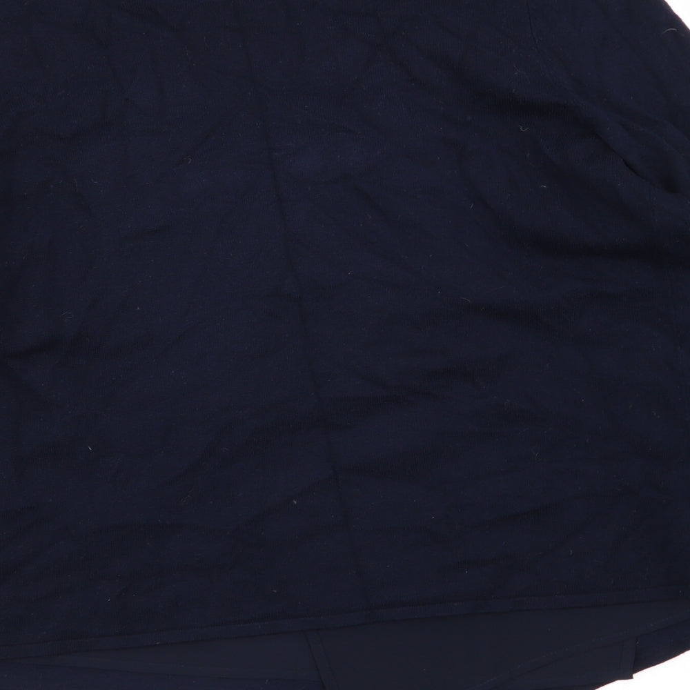 Monsoon Womens Blue Cardigan Jumper Size M