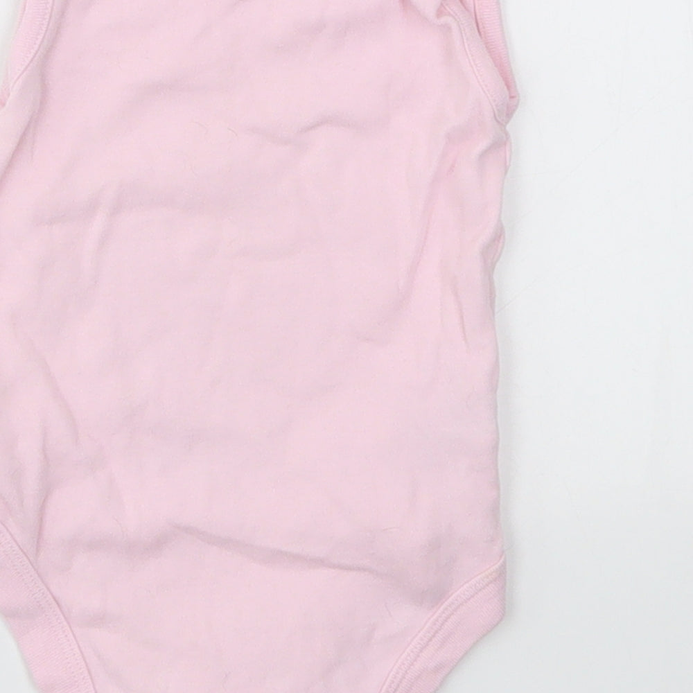TU Girls Pink Babygrow One-Piece Size 3-6 Months