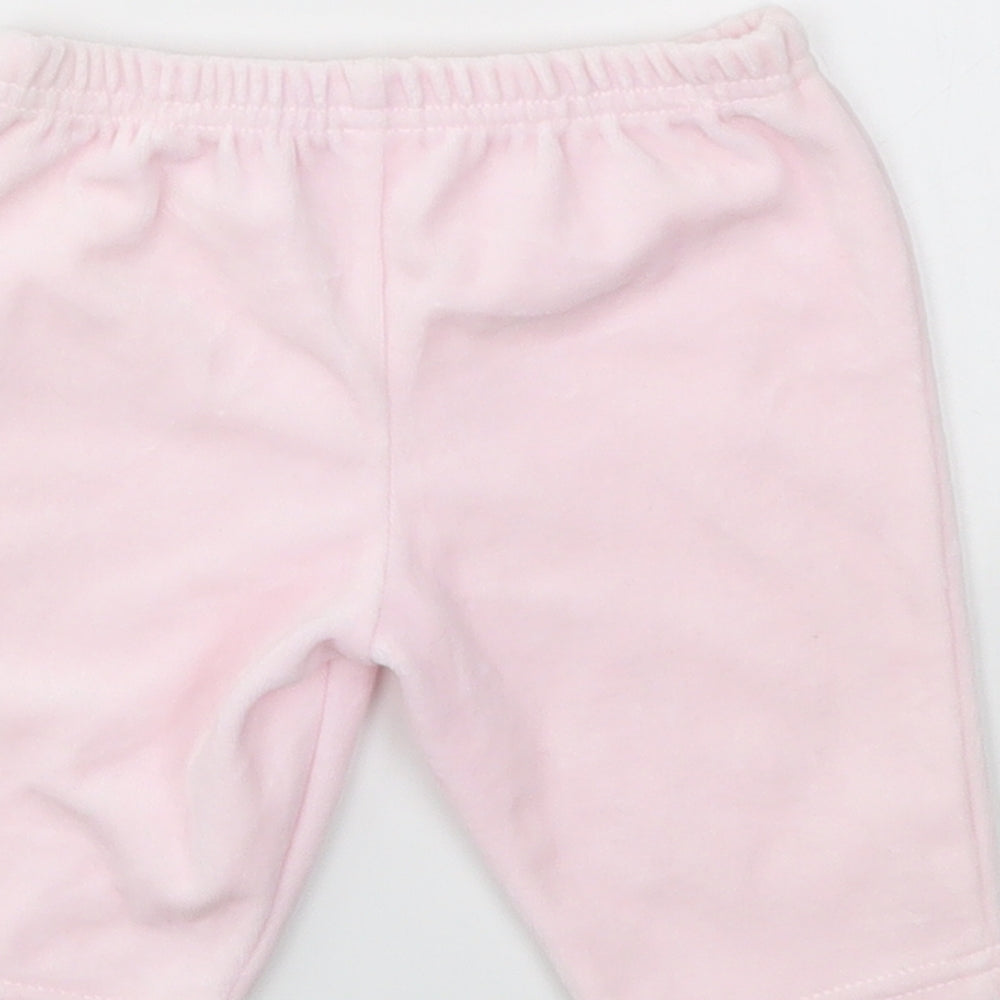 Preworn Baby Pink Capri Leggings Size 0-3 Months