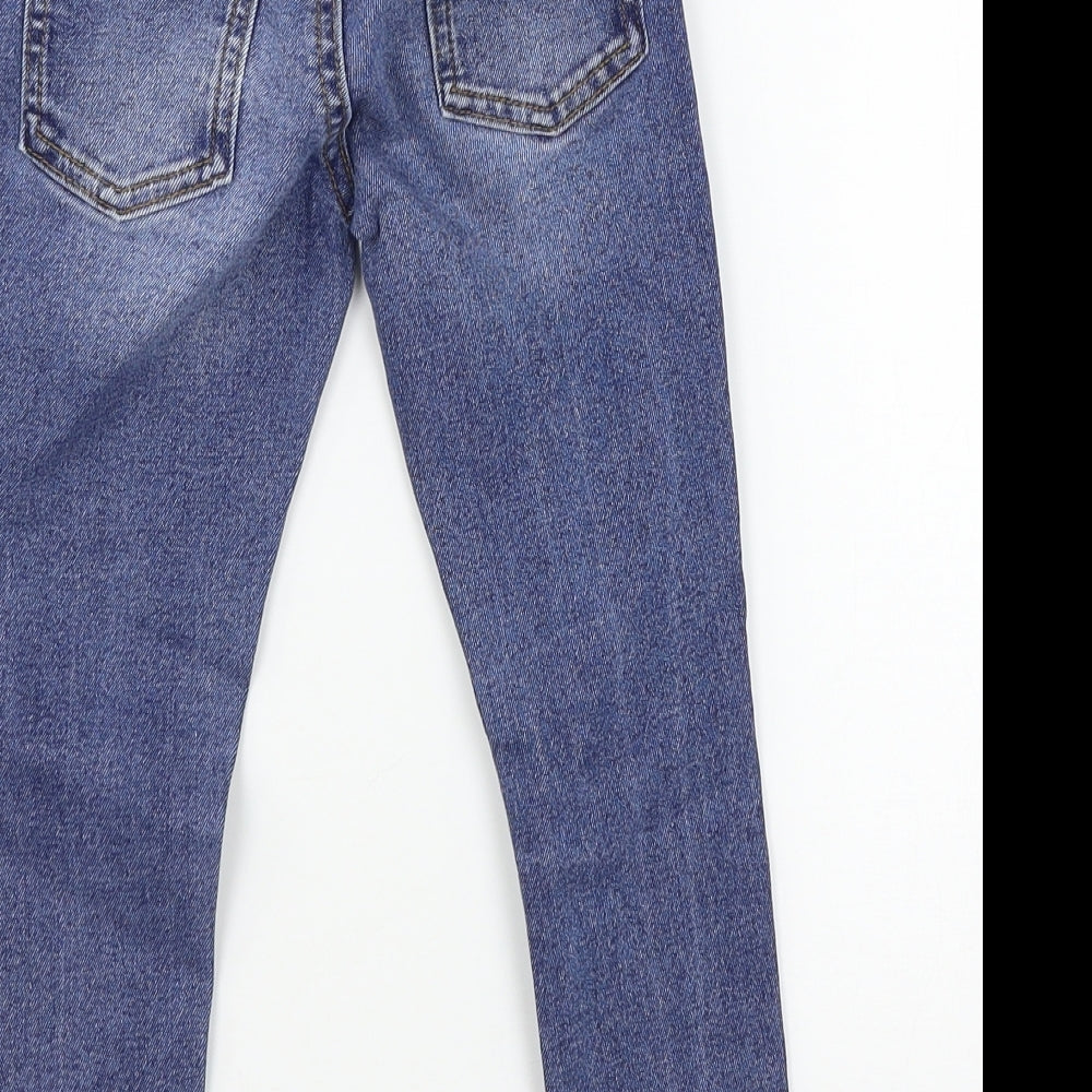 Very Girls Blue Denim Skinny Jeans Size 6 Years