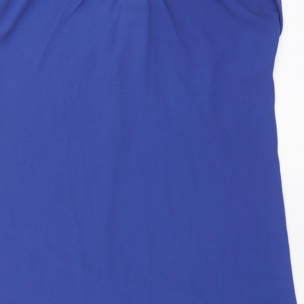 Papaya Womens Blue Shift Size 12 - Lace up Detail