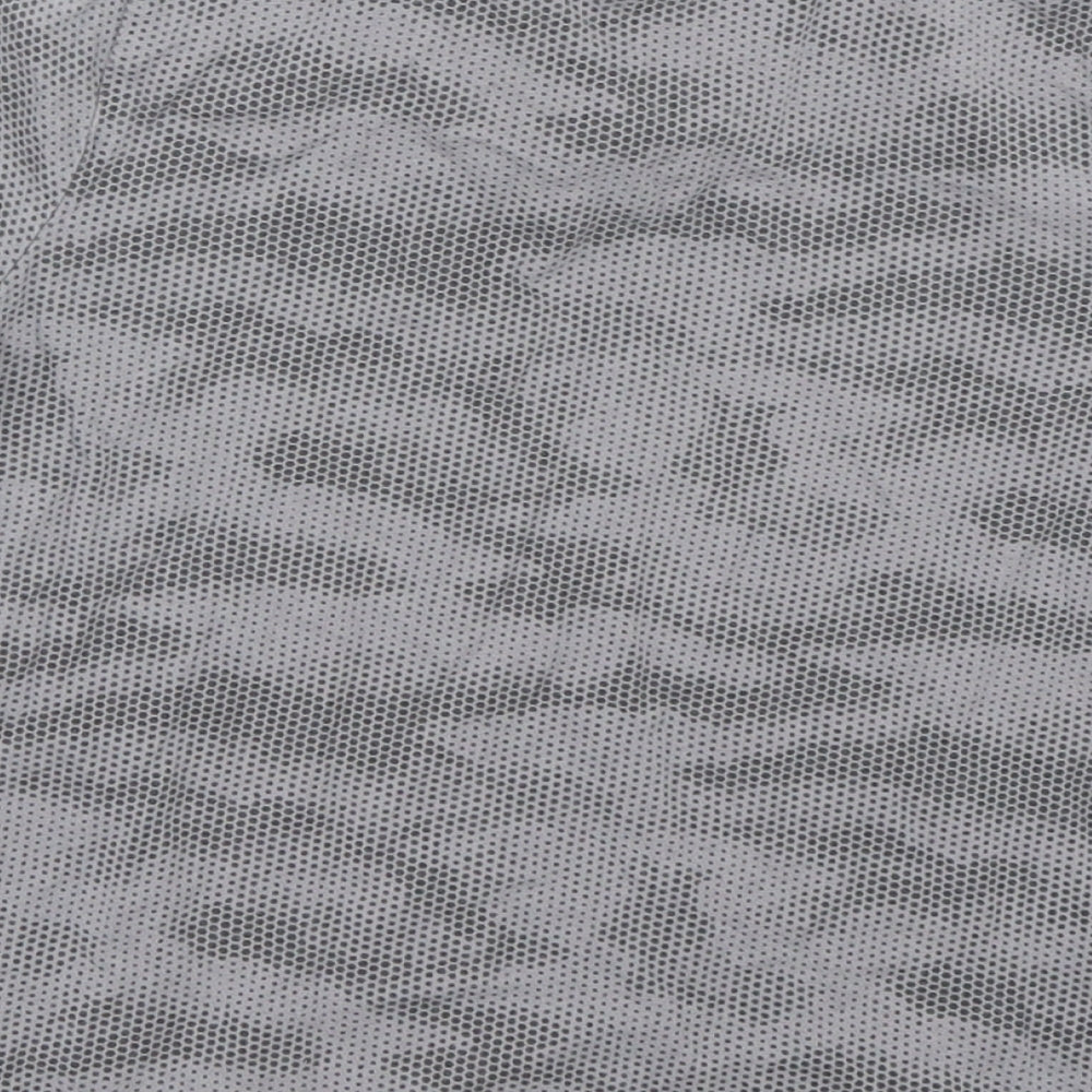 Matalan Boys Grey Camouflage Basic T-Shirt Size 7 Years
