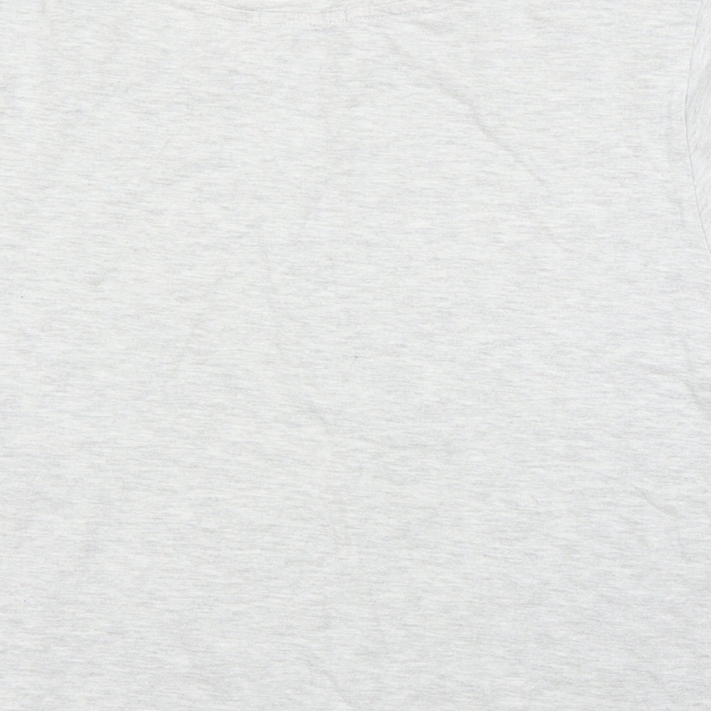 New Look Girls Grey Basic T-Shirt Size M
