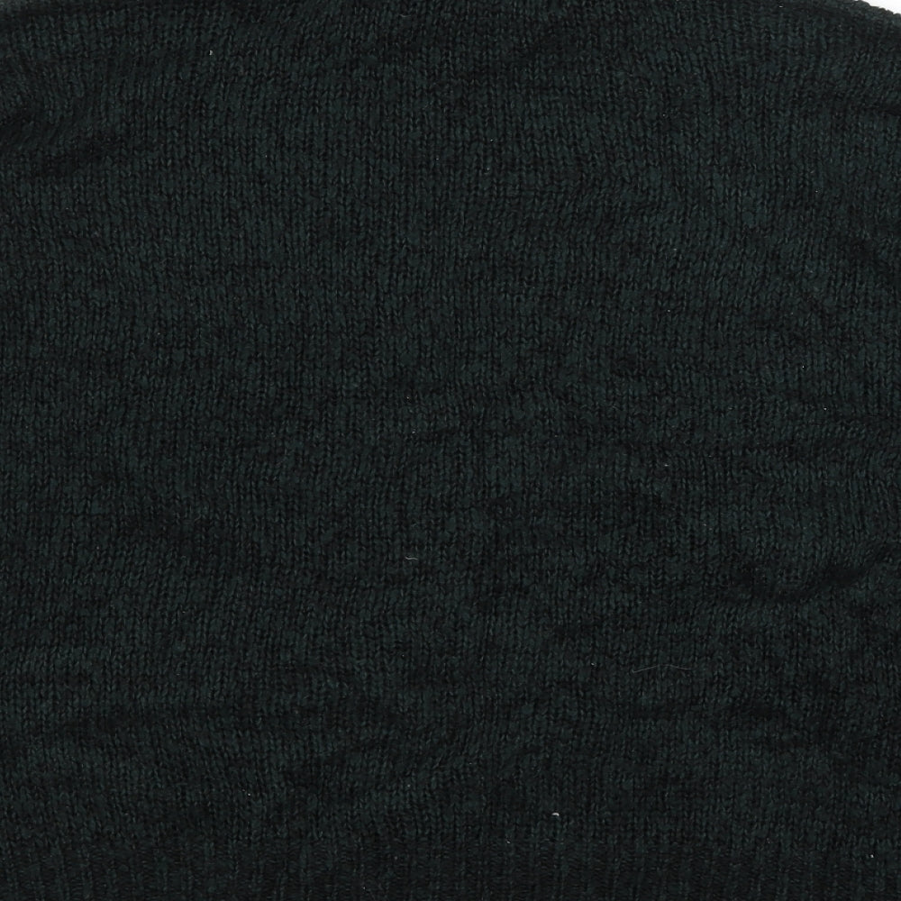 New Look Womens Green Pullover Jumper Size M