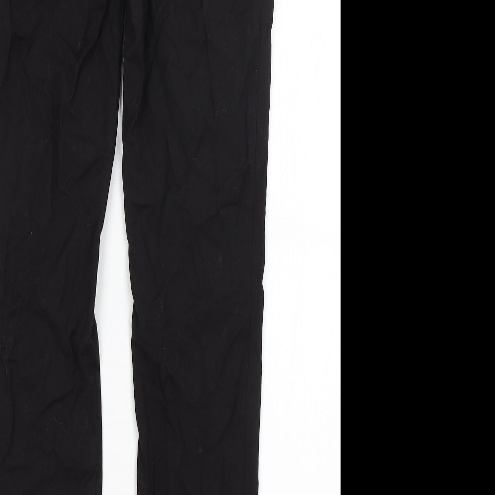 Topman Mens Black Trousers Size 30 in L30 in