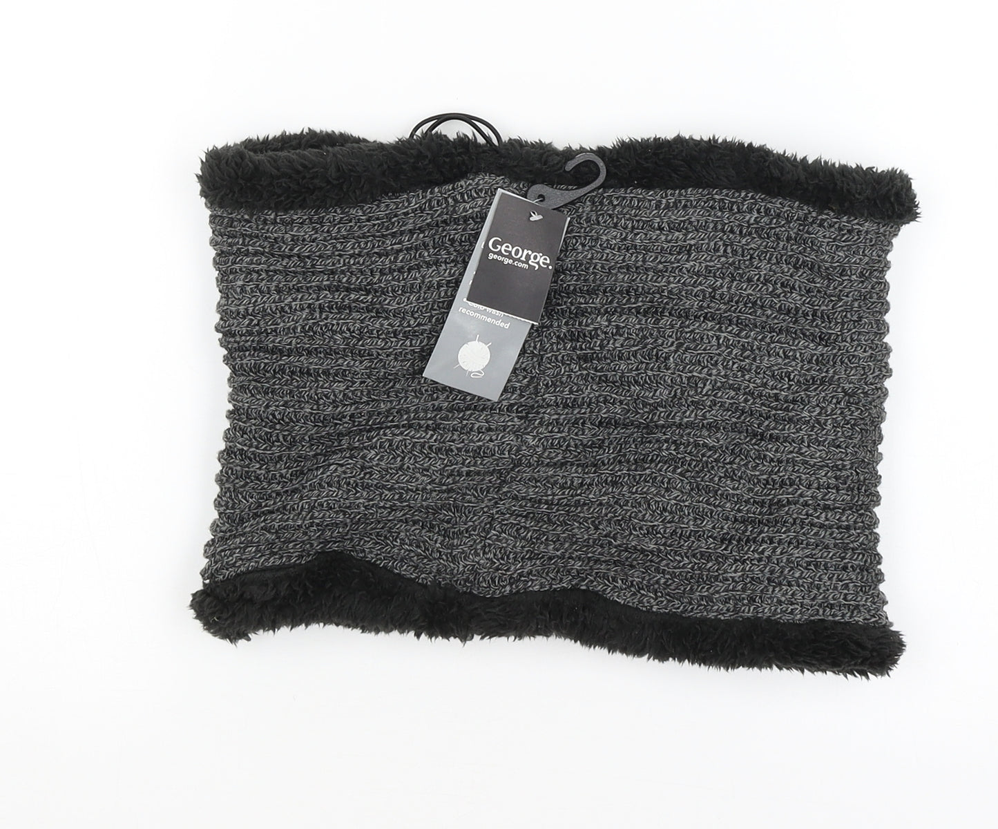 George Womens Grey Batik Scarf