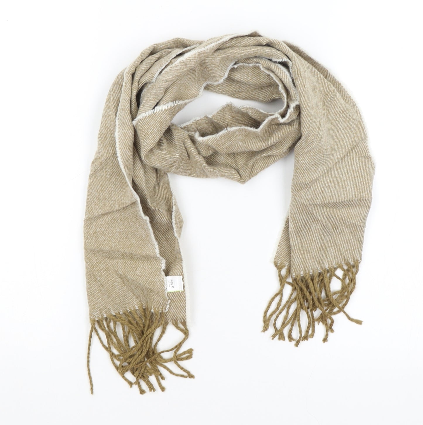 M&S Womens Brown Scarf