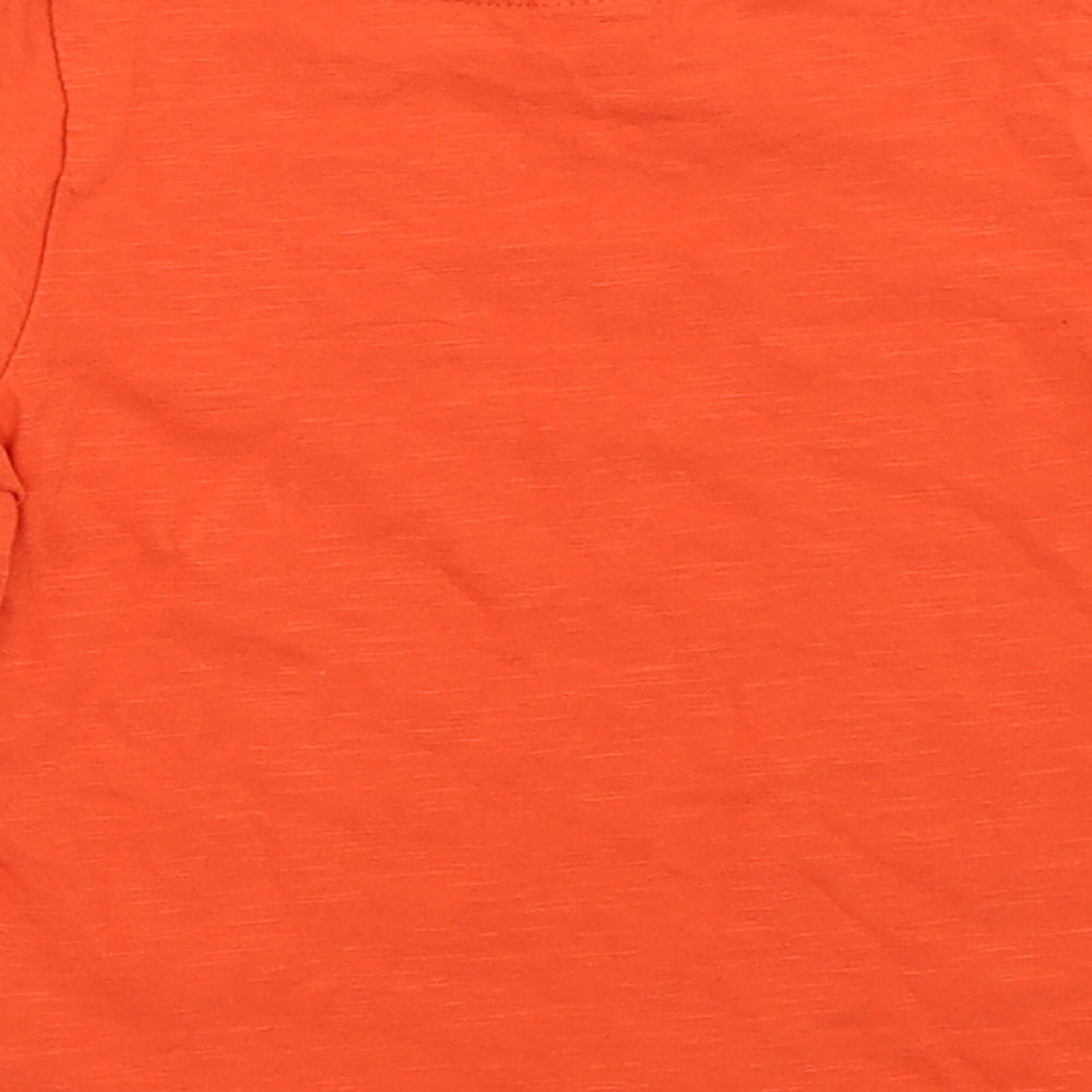 Mini Club Boys Orange Basic T-Shirt Size 9-12 Months