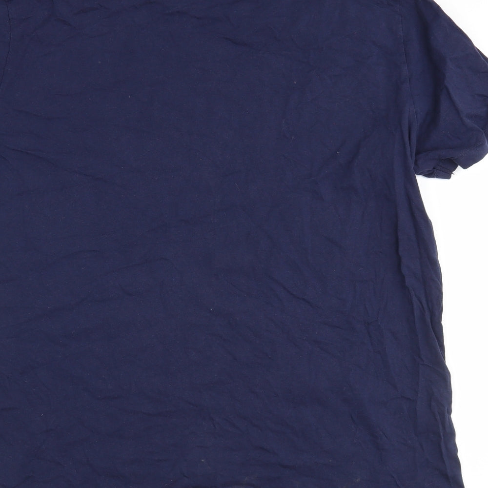 Tesco Mens Black T-Shirt Size XL