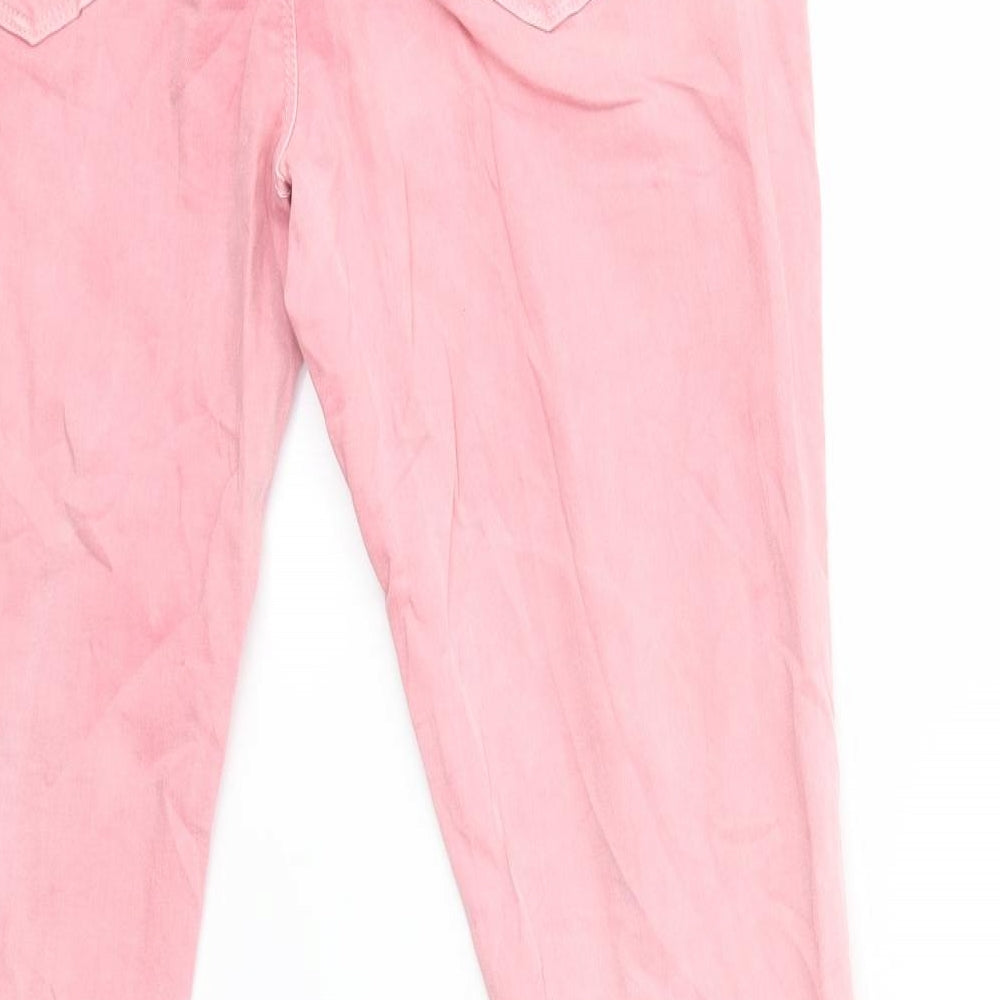 Preworn Womens Pink Skinny Jeans Size XL L29 in