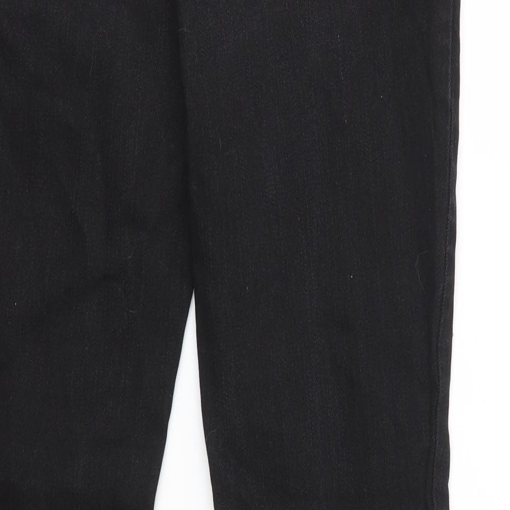 24/7 Authentic Denim Womens Black Skinny Jeans Size 10 L28 in - FLARE