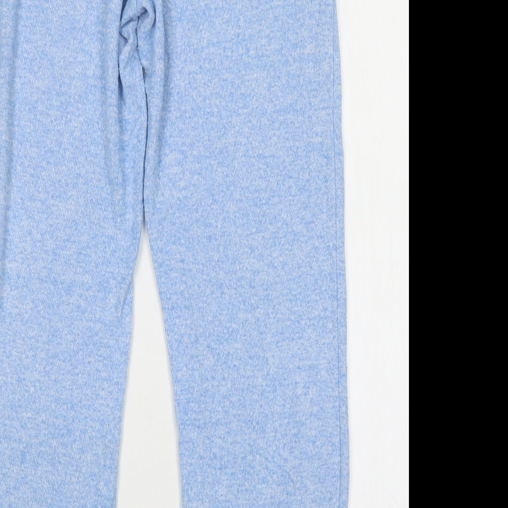 JEFF&CO Womens Blue Sweatpants Trousers Size 12 L28 in