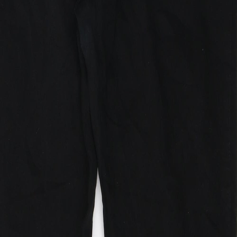 Only Womens Black Trousers Size 32 L31 in