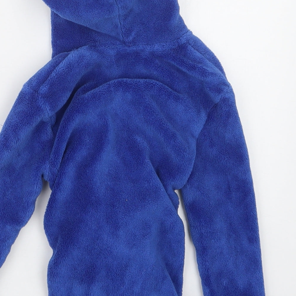 Earlydays Boys Blue Geometric Babydoll Robe Size 12-18 Months