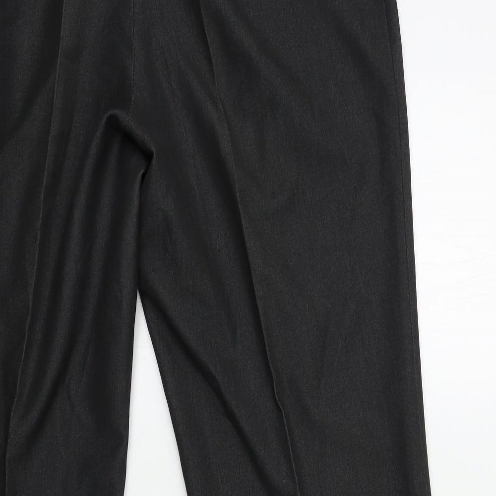 Preworn Womens Grey Trousers Size 34 in L30 in
