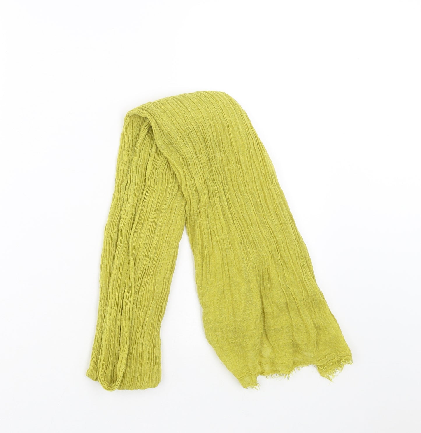 Preworn Womens Green Scarf