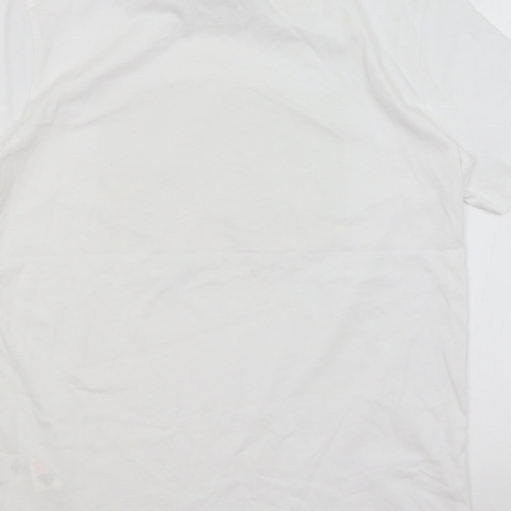 Stranger Things Womens White Basic T-Shirt Size XS - Waiting for Billy