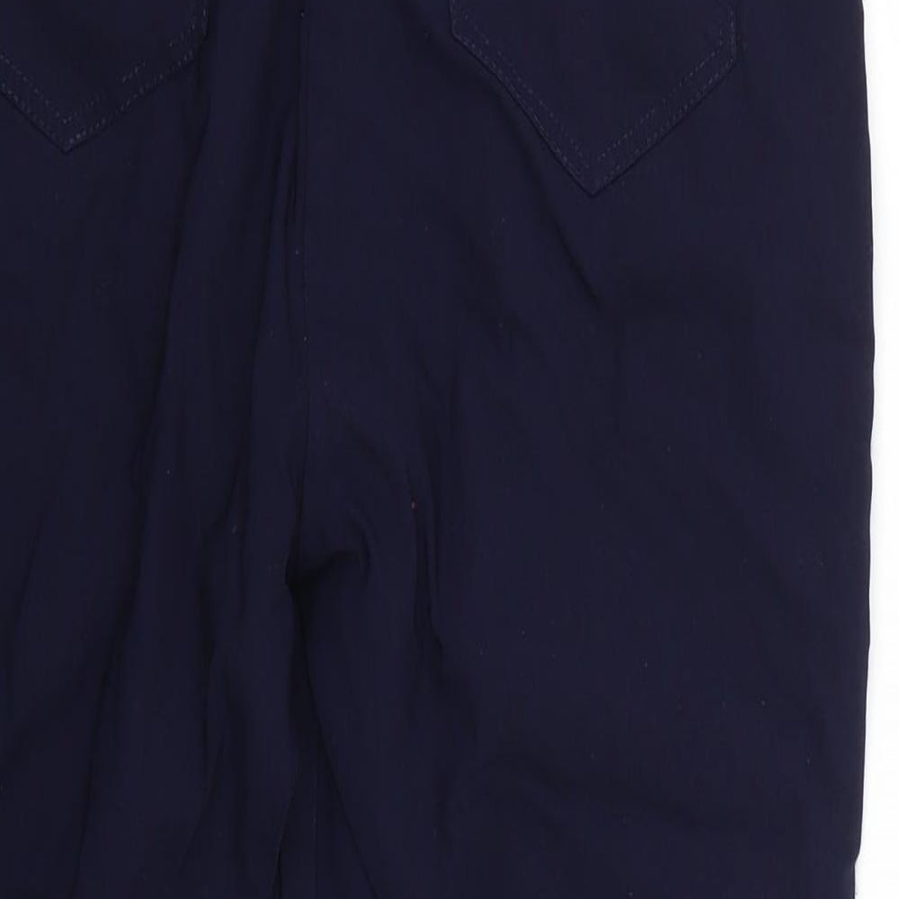 Preworn Womens Blue Skinny Jeans Size 14 L23 in
