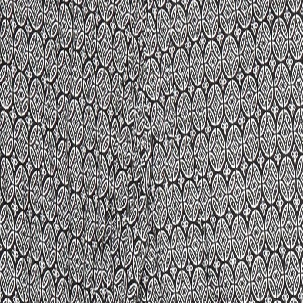 H&M Womens Multicoloured Geometric Trousers Size M L24 in