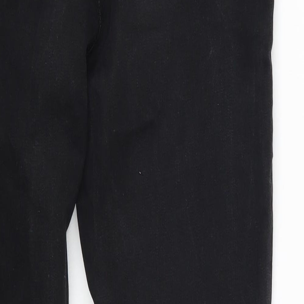 Denim & Co. Womens Black Skinny Jeans Size 12 L28 in