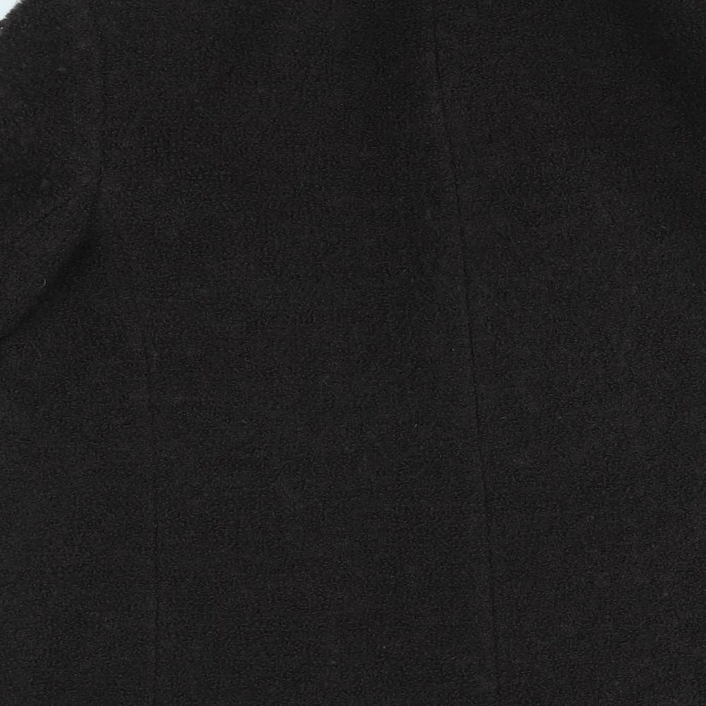 M&S Womens Brown Overcoat Coat Size 10