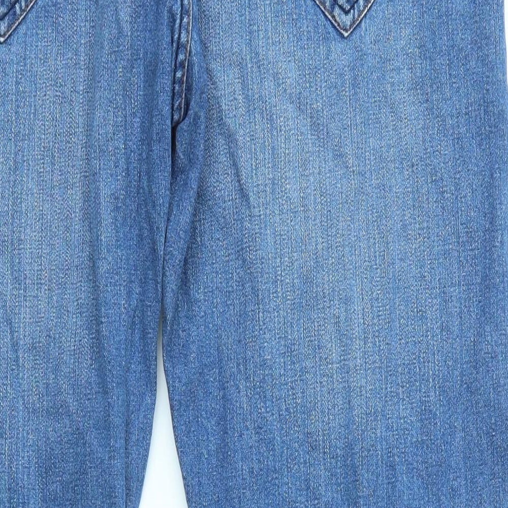 Grabal Alok Womens Blue Bootcut Jeans Size 40 in L30 in