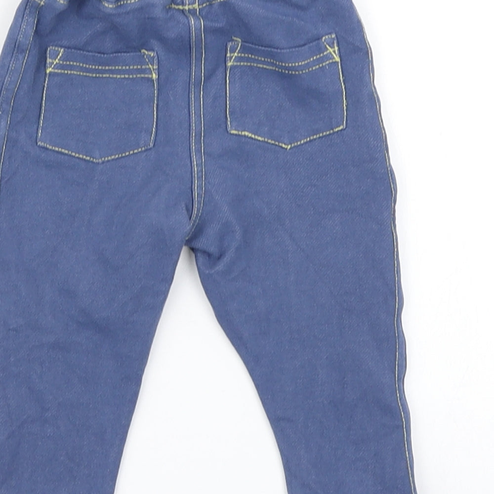 Dunnes Girls Blue Denim Jogger Jeans Size 6-9 Months