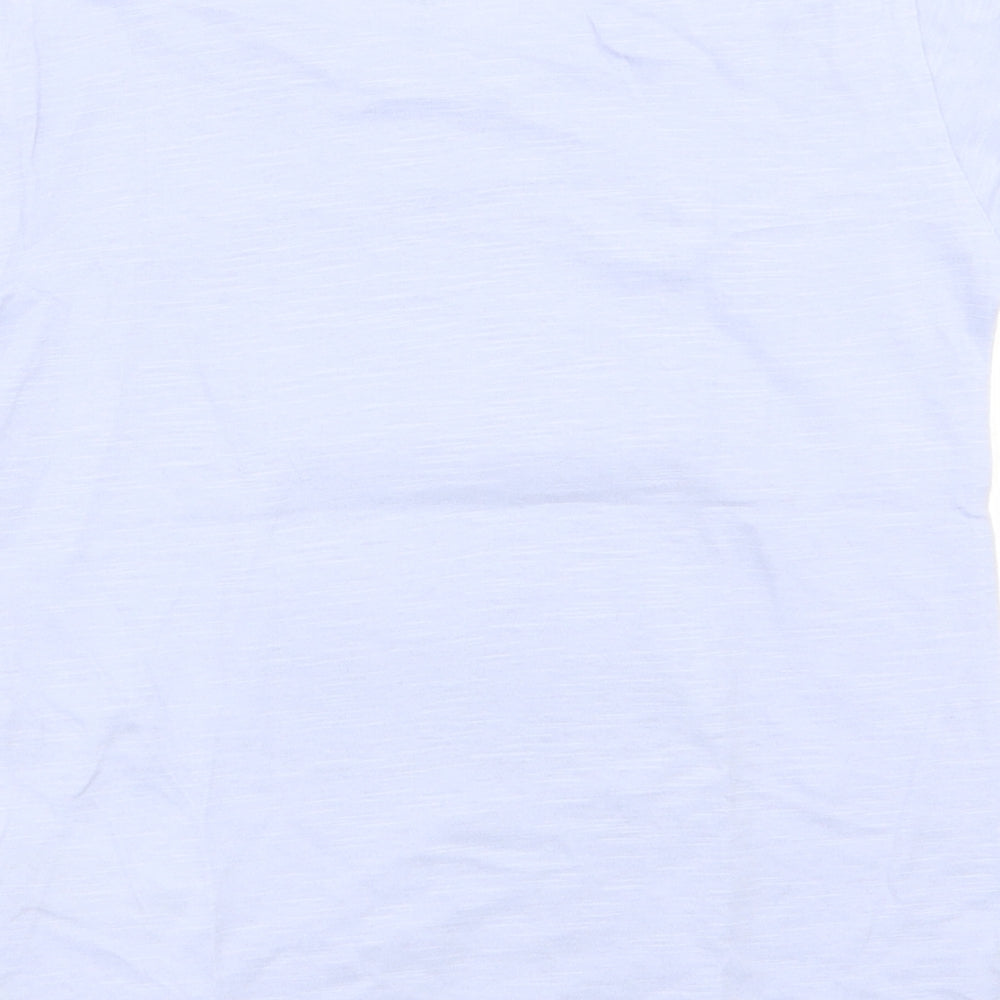 M&S Boys Purple Basic T-Shirt Size 2-3 Years