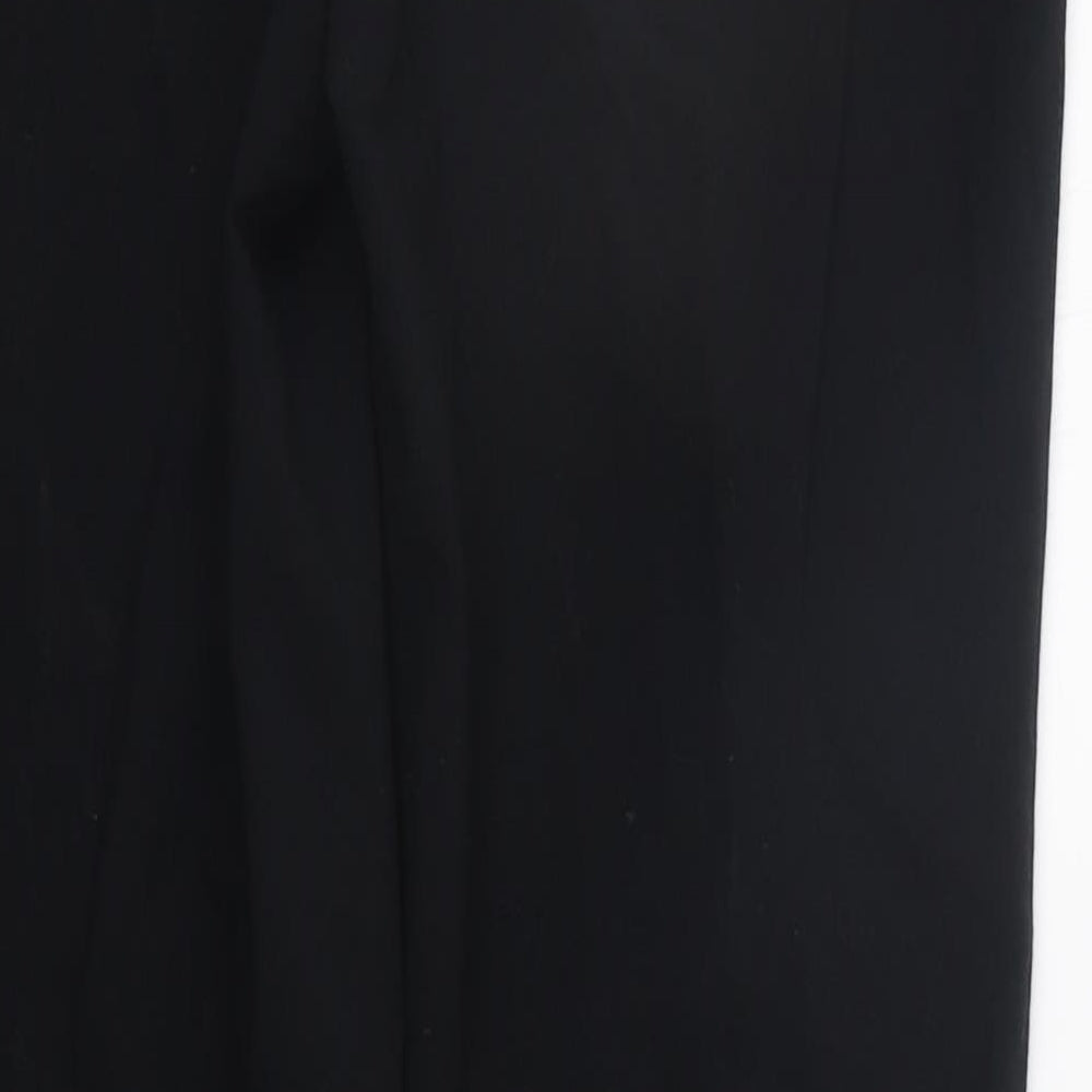 Marks and Spencer Womens Black Trousers Size 10 L26 in