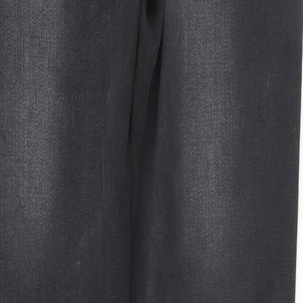 yarrter Womens Black Straight Jeans Size 30 L28.5 in