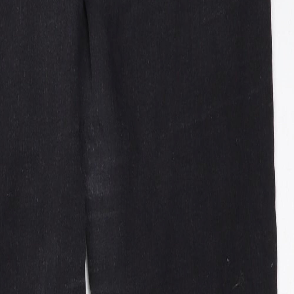 Topshop Womens Black Skinny Jeans Size 28 in L30 in