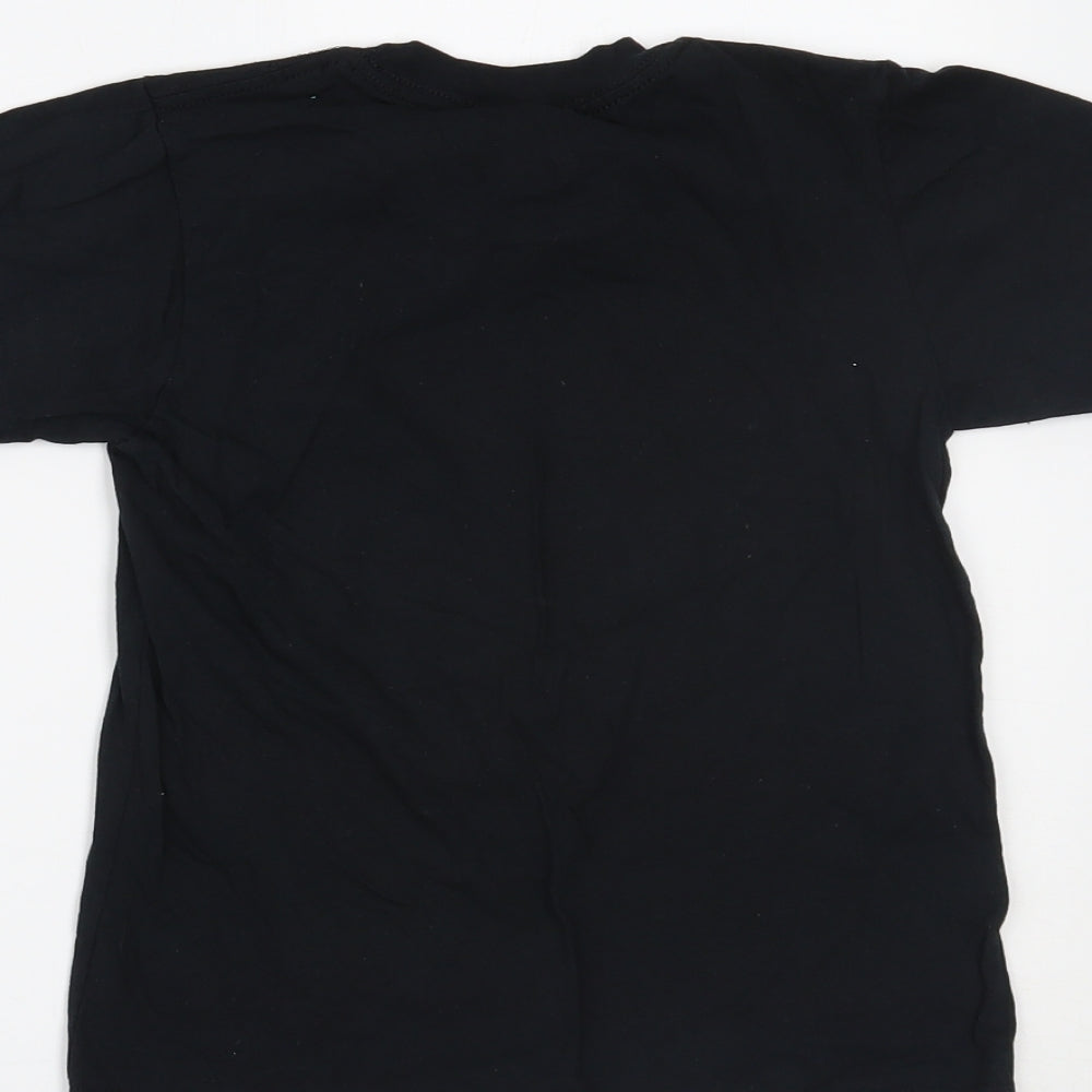 Gildan Boys Black Pullover T-Shirt Size S