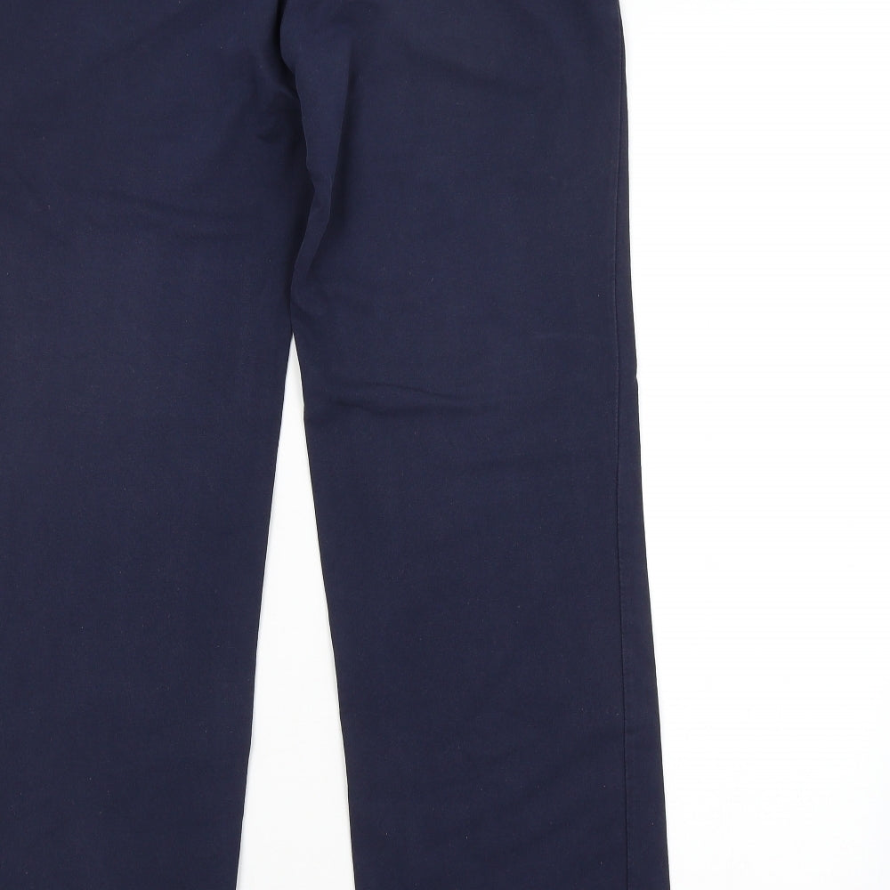 M&S Womens Blue Jogger Leggings Size 14 L29 in