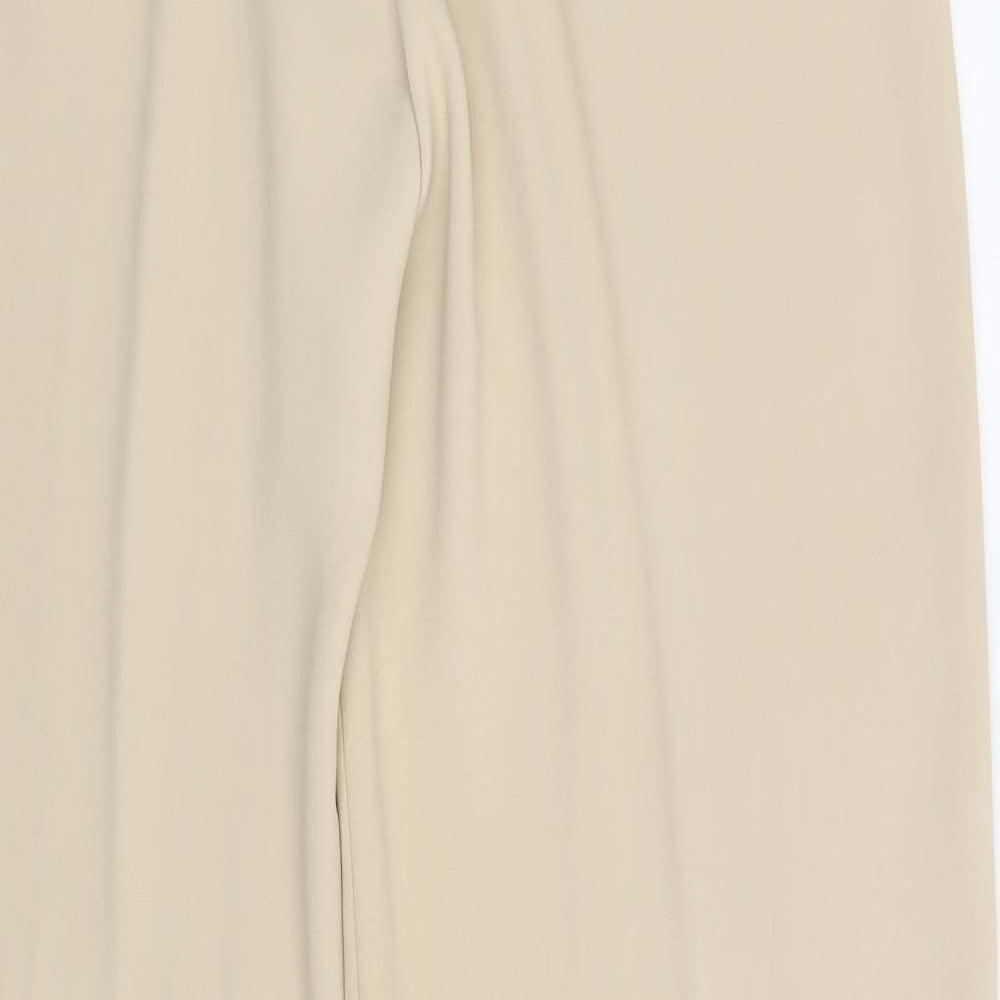 Wish Womens Beige Trousers Size 14 L32 in