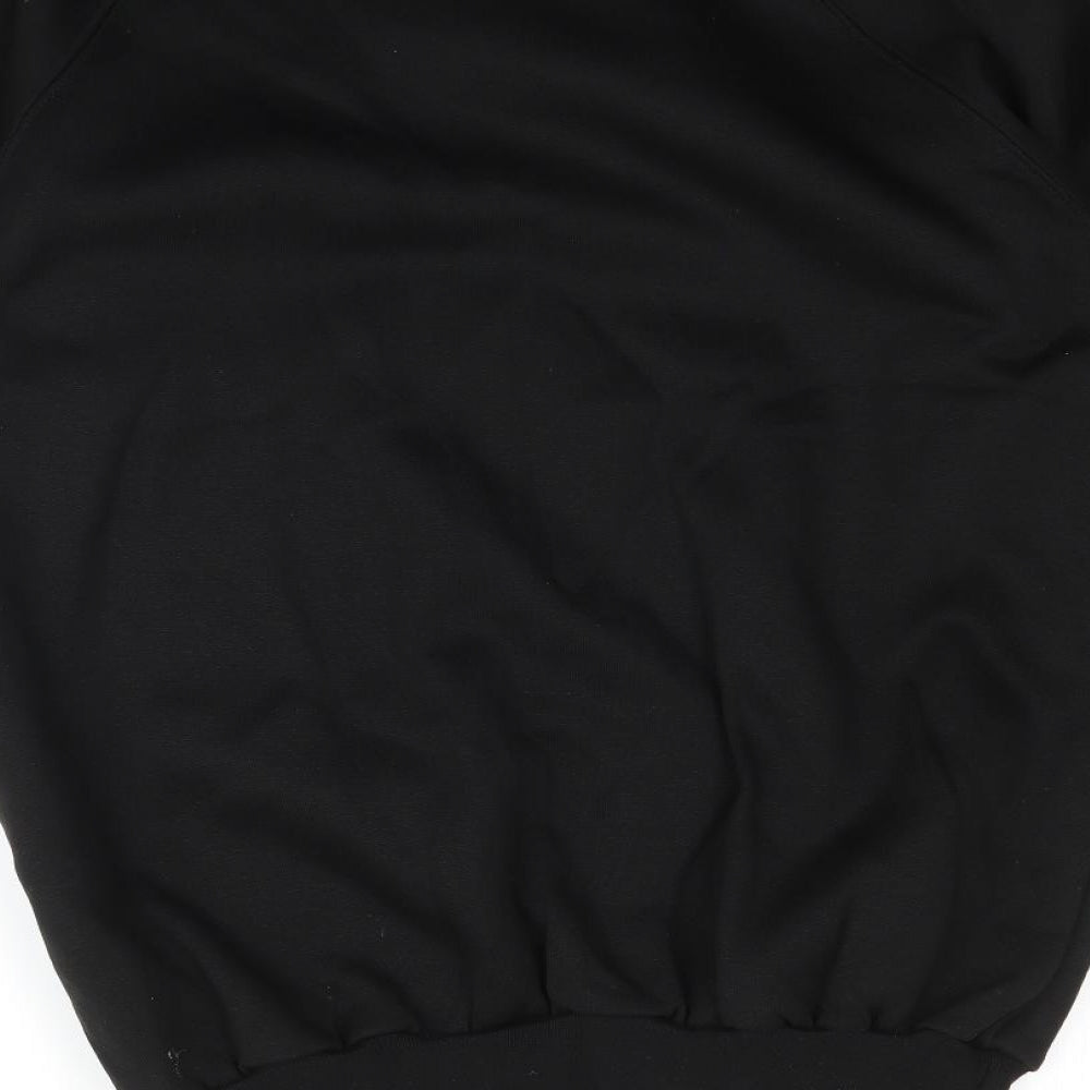Capricorn Mens Black Pullover Sweatshirt Size M