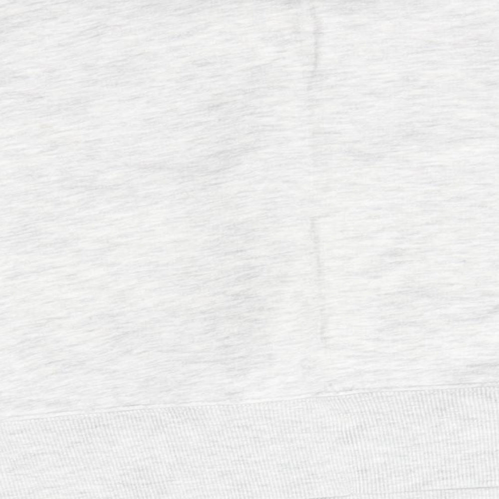 M&S Girls Grey Pullover Jumper Size 7-8 Years - wild cats