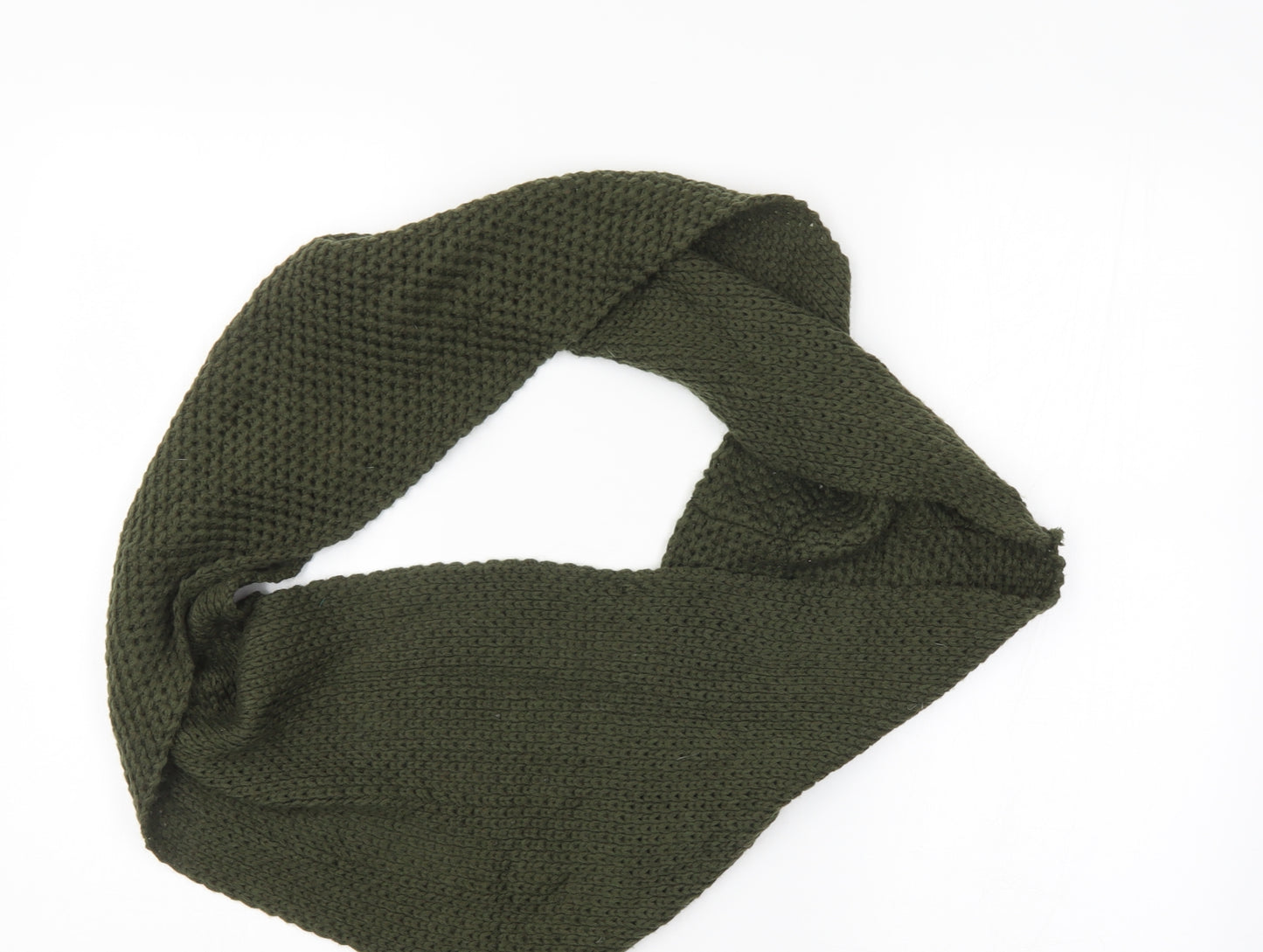 Preworn Womens Green Scarf