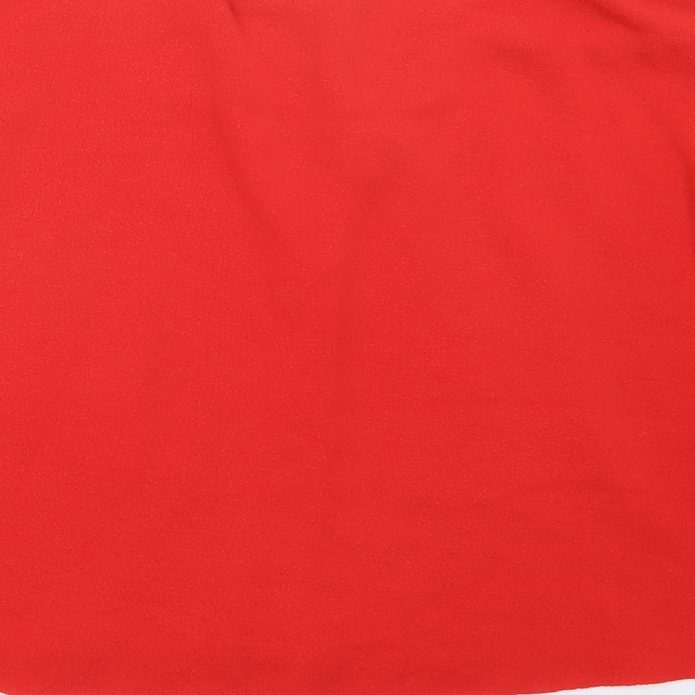 Primark Womens Red Pullover Jumper Size 10