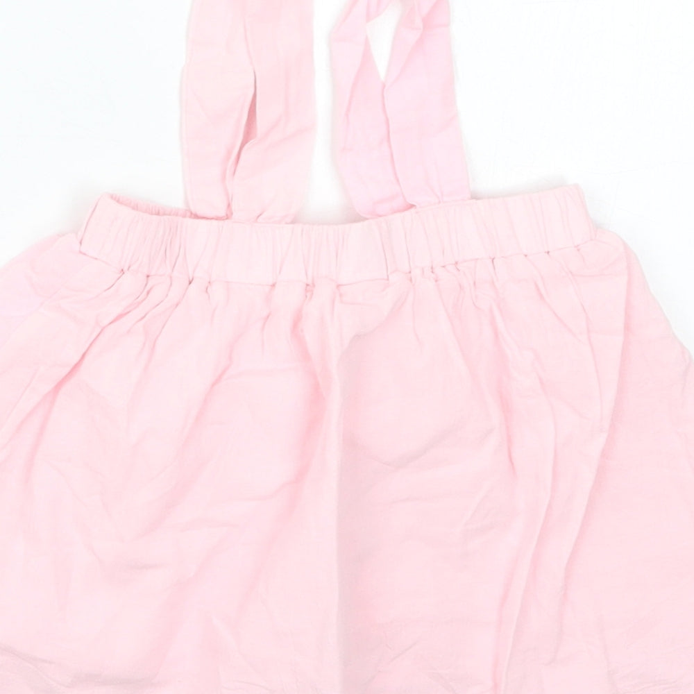 Pat Pat Girls Pink Skater Skirt Size 3-6 Months - Suspenders