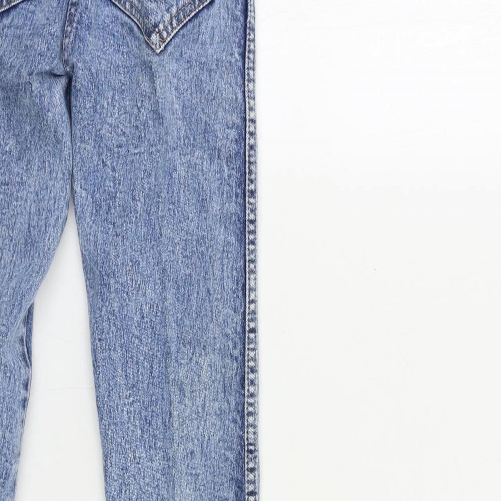 Preworn Womens Blue Denim Skinny Jeans Size 26 in L26 in