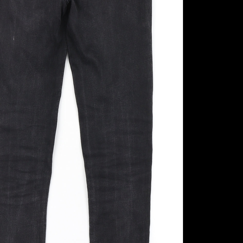Denim Co Girls Black Denim Skinny Jeans Size 10-11 Years