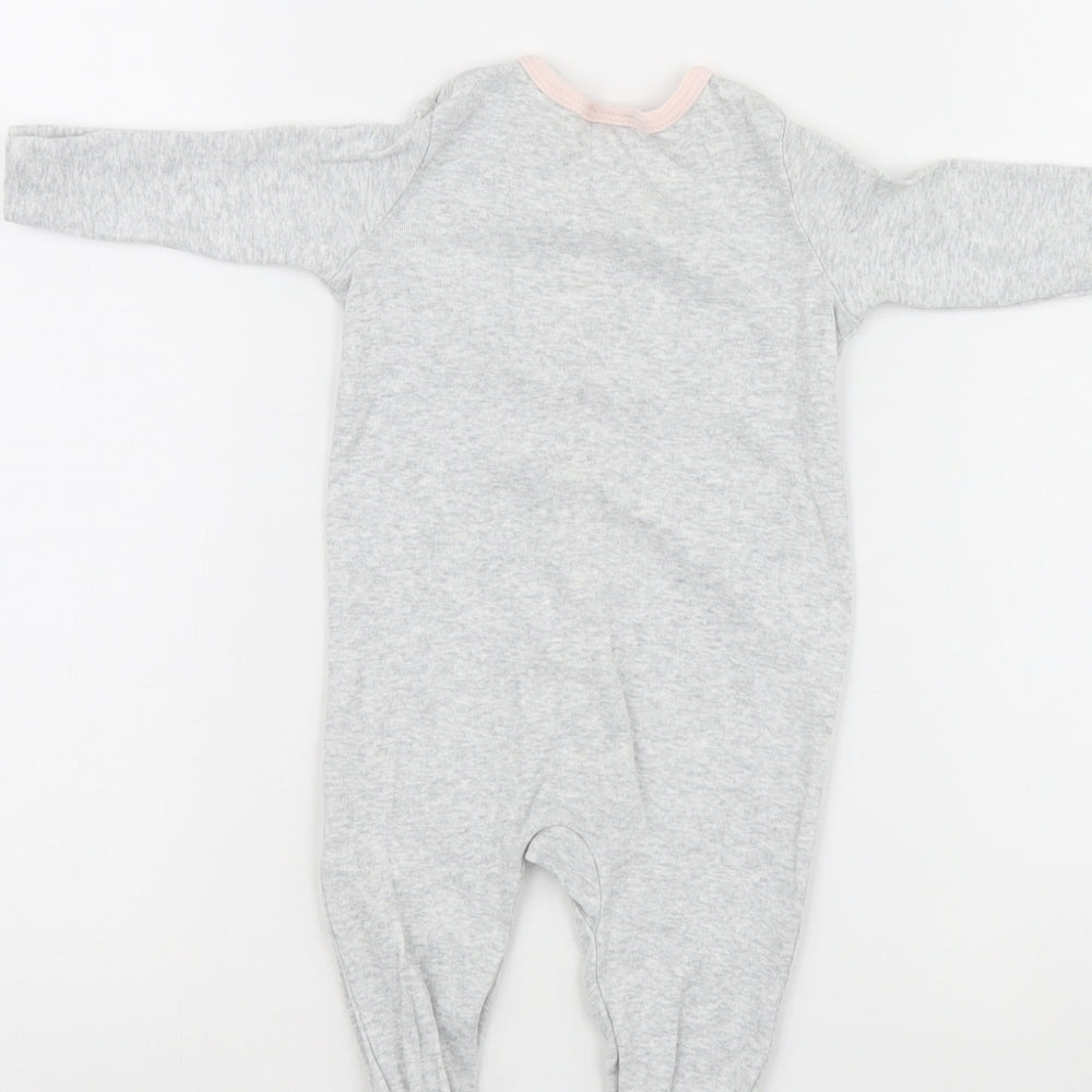 Looney Toons Girls Grey Babygrow One-Piece Size 0-3 Months