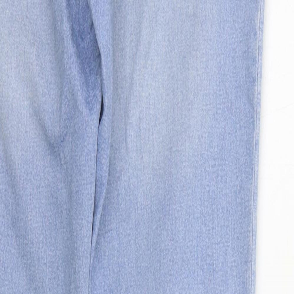 New Look Womens Blue Skinny Jeans Size 10 L26 in
