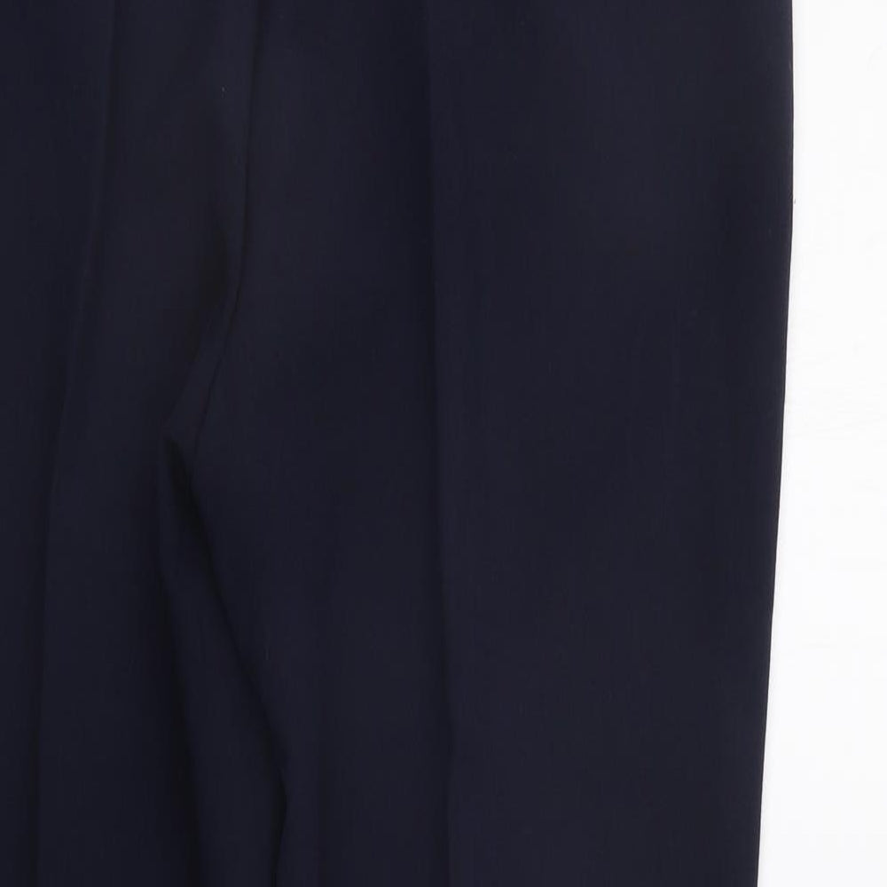Juplia Womens Blue Trousers Size 12 L24 in