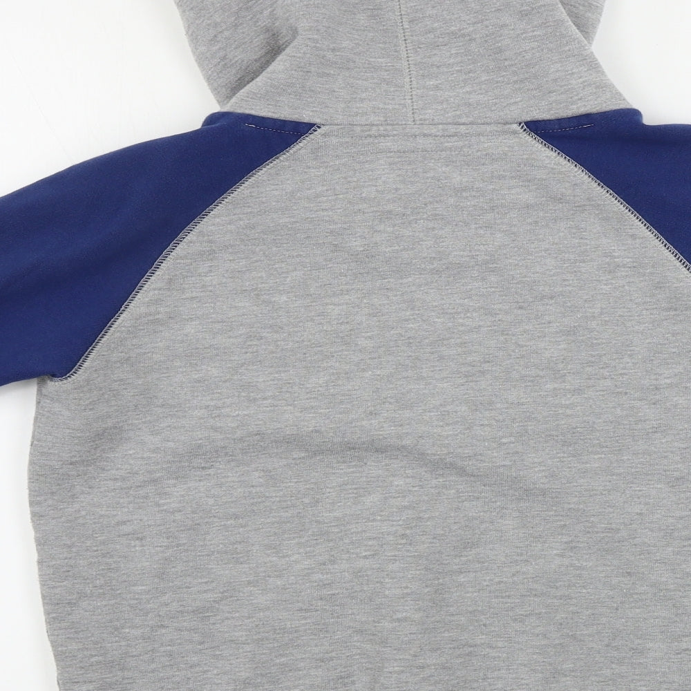 West Bromwich Albion Boys Grey Pullover Hoodie Size 8-9 Years