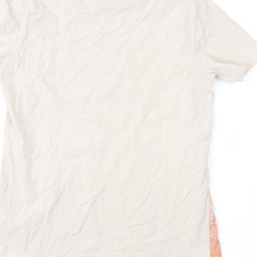 H&M Boys Beige Basic T-Shirt Size 11-12 Years