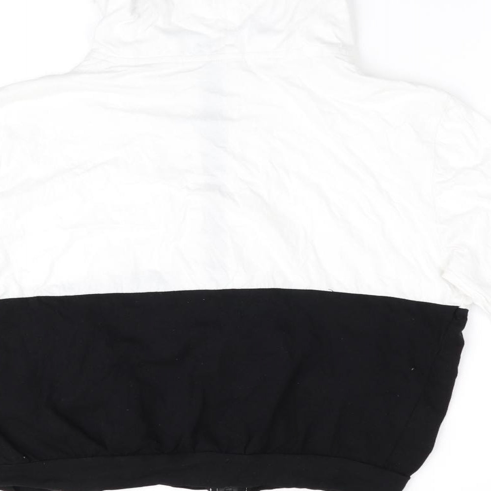 Preworn Womens Black Full Zip Hoodie
