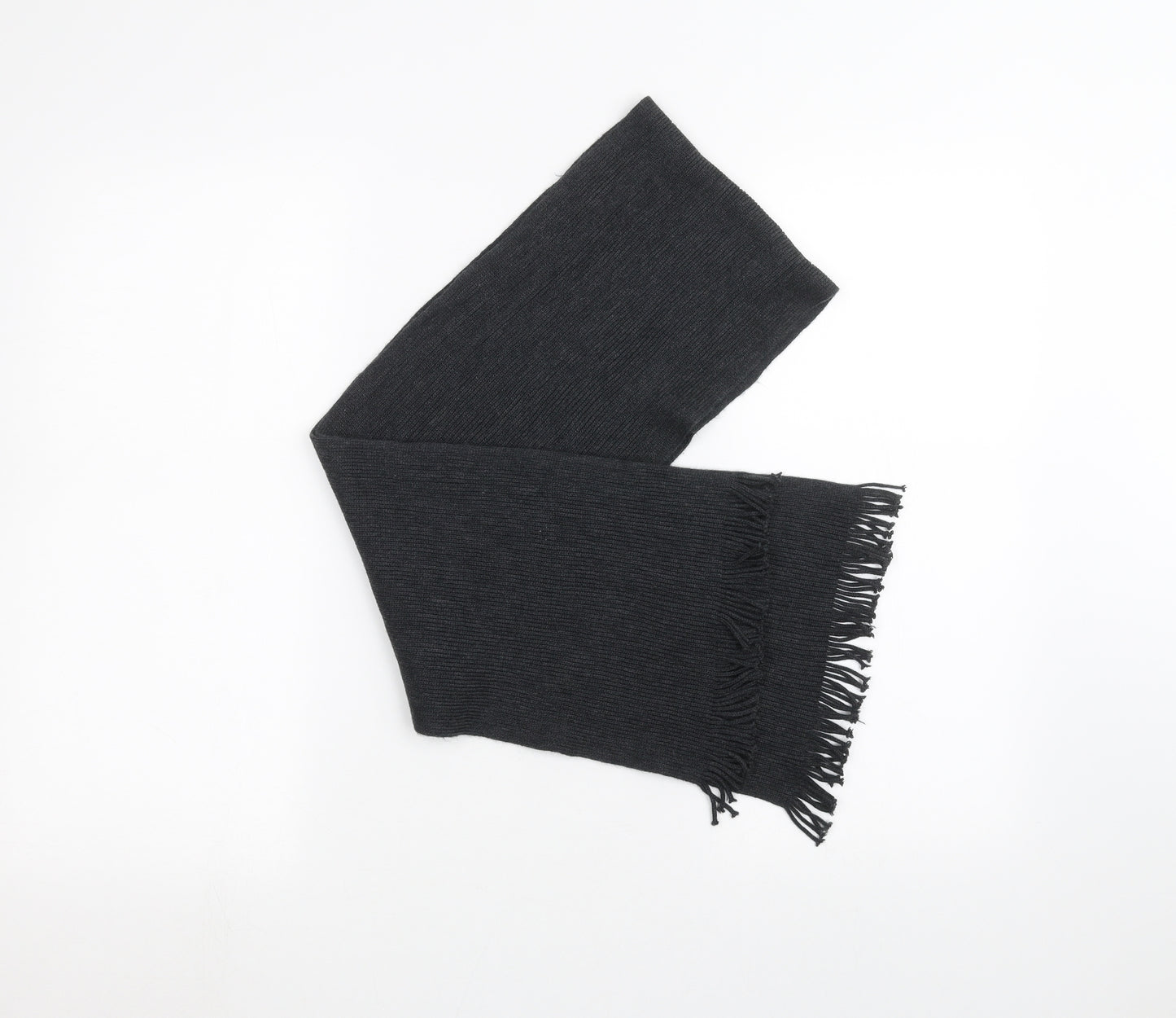Preworn Womens Black Scarf