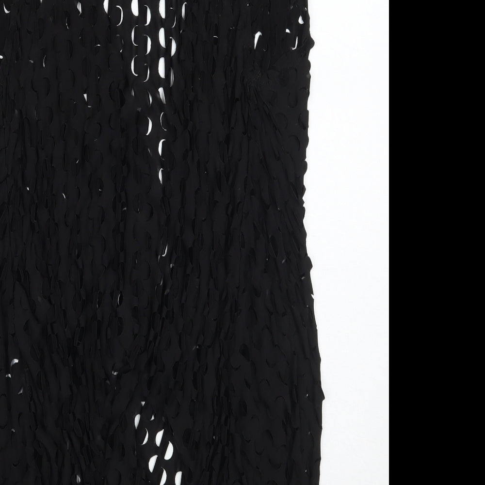 Select Womens Black Cardigan Jumper Size M
